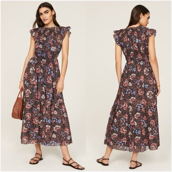 Cleobella Kyah Ankle Dress in Calista Floral - Picture 1 of 16